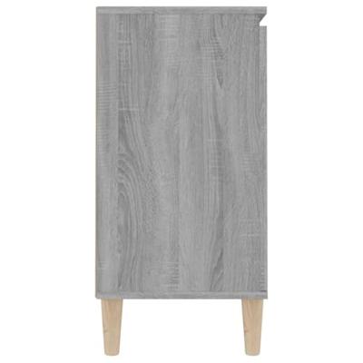 Dressoir 101x35x70 cm bewerkt hout grijs sonoma eikenkleurig Dressoir 101x35x70 cm bewerkt hout grijs sonoma eikenkleurig