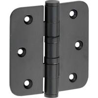 Artitec Mi Satori Kogellagerscharnier ronde hoek vlak 76x76mm mat zwart - thumbnail