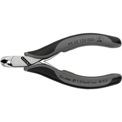 Knipex 64 32 120 ESD Voorsnijder Elektronica en fijnmechanica Met facet 120 mm