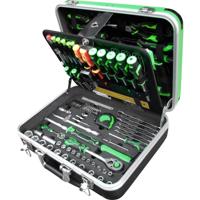 KS Tools 512.0147 COMPETITION 1/4+1/2 Universal-Werkzeug 512.0147 Gereedschapsset Universeel Incl. koffer - thumbnail