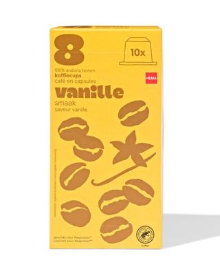 HEMA Koffiecups vanille - 10 stuks