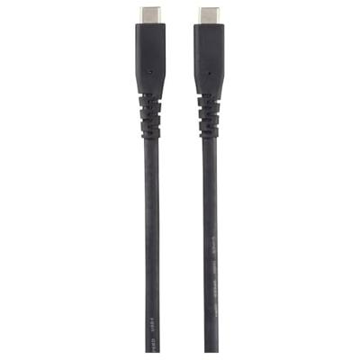 Renkforce USB-C-kabel USB 4.0 USB-C 1.00 m Zwart TPE-mantel RF-6662040