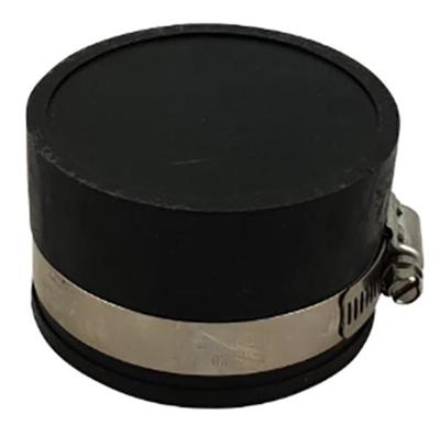 Flexibele rubber eindkap 75mm