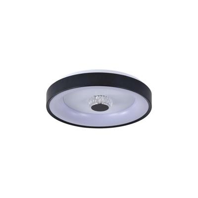 Searchlight PlafonnierePolka zwart - 89735-38BK