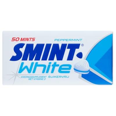 Smint white peppermint blikje (12x 35gr)