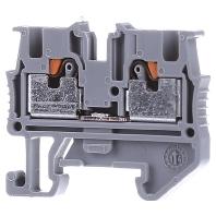 Phoenix Contact 3248100 Doorgangsklem 3.5 mm Spanveer Grijs 50 stuk(s)
