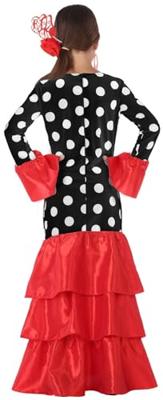 Kinderkostuum Zwart Rood Spanje - Maat: 10-12 Jaar - Maat: 10-12 Jaar