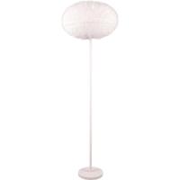 LED Vloerlamp Taupe - E27 Fitting - Synthetisch Pluche - thumbnail