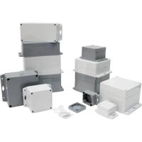 Gainta G214MF Universele behuizing 171 x 121 x 55 Polycarbonaat Lichtgrijs 1 stuk(s) - thumbnail