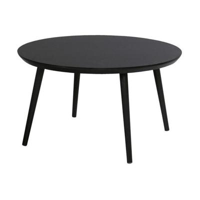Hartman Ronde Tuintafel 'Sophie Studio' HPL, 128cm, kleur Zwart