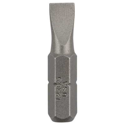 Bosch Accessoires Bit Standard voor gleufkopschroeven | 12X65 25mm,1/4" Zeskant - 2609255911 Bosch Accessoires Bit Standard voor gleufkopschroeven | 12X65 25mm,1/4" Zeskant - 2609255911