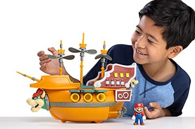 Super Mario Deluxe Playset - Bowser's Airship