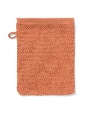 HEMA Tweedekans washand 16x21cm recycled katoen terra (terra)