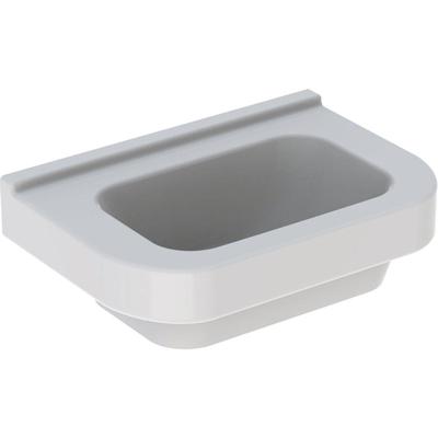 Geberit 300 Basic fontein zonder kraangat met overloop 36x25x15cm wit s8400115000g