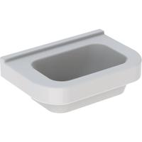 Geberit 300 Basic fontein zonder kraangat met overloop 36x25x15cm wit s8400115000g - thumbnail