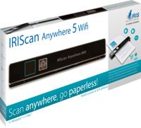 IRIS by Canon IRIScan Anywhere 5 Wifi Mobiele documentscanner A4 300 x 1200 dpi 8 pag./min. USB, WiFi 802.11 b/g/n, Micro-SD, Micro-SDHC - thumbnail
