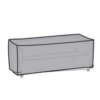 Bankbedekking DKD Home Decor Zwart Donker grijs 205 x 80 x 60 cm - thumbnail