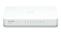 D-Link GO-SW-8GE - Switch - niet beheerd - 8 x 10/100/1000 - Desktop - thumbnail