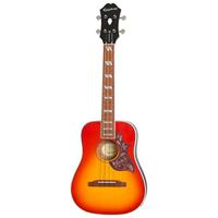 Epiphone Hummingbird Studio Ukulele Tenor Faded Cherry Burst - thumbnail
