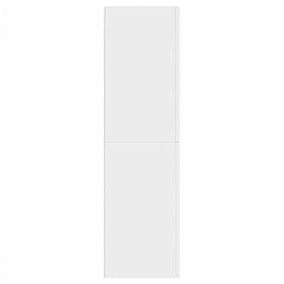 Tv-meubel 30,5x30x110 cm bewerkt hout wit