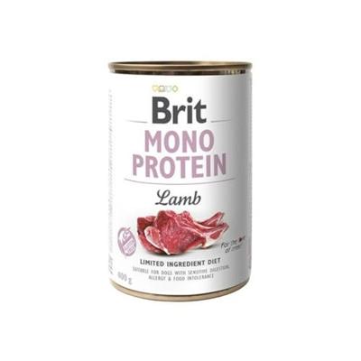 BRIT MONO PROTEIN Nat hondenvoer Lamsvlees 400 g