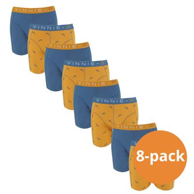 Vinnie-G Boys Kinder boxershorts Wakeboard Blue - Print - 8-pack-140/146 Vinnie-G Boys Kinder boxershorts Wakeboard Blue - Print - 8-pack-140/146
