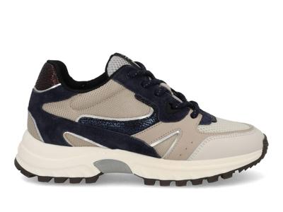 VIA VAI Danae Vicky zanza combi blue Leer Dames