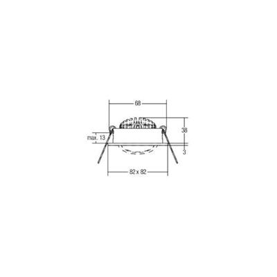 Brumberg 12262073 12262073 LED-inbouwlamp LED 7 W Wit Brumberg 12262073 12262073 LED-inbouwlamp LED 7 W Wit