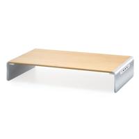 j5create Wood Monitor Stand with Docking Station - thumbnail