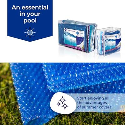 Zwembadafdekking Gre CV300 Blauw Ø 300 cm