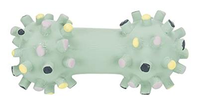 TRIXIE JUNIOR MINI HALTER LATEX ZONDER GELUID MINTGROEN ASSORTI 10 CM