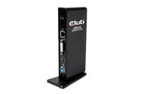 Club 3D USB Gen1 Type A Dual Display Docking Station - thumbnail