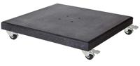 Platinum | Parasolvoet Modena Graniet met Wielen | 90 kg - thumbnail