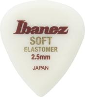 Ibanez BELJ1ST25 Elastomer plectrums 3-pack soft 2.5 mm - wit teardrop - thumbnail