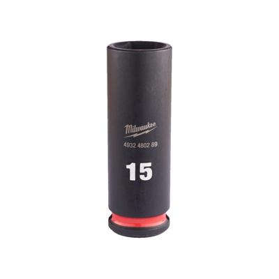 Milwaukee Accessoires shockwave slagdop 3/8" diep 15mm | 1 stuk - 4932480289