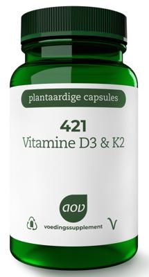AOV 421 Vitamine D3 & K2 Vegacaps AOV 421 Vitamine D3 & K2 Vegacaps