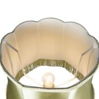 QAZQA Retro vloerlamp grijs met groene Granny kap - Classico - thumbnail