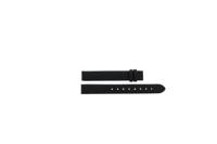 Horlogeband Tissot T03112580 / T610014602 Leder Zwart 12mm - thumbnail