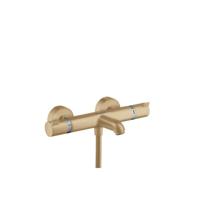 Hansgrohe Ecostat thermostatische badkraan brushed bronze - thumbnail