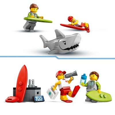 LEGO city 60453 strandwacht reddingstruck