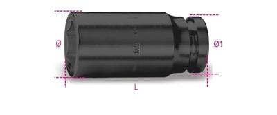 Beta 730L 75-Slagdoppen Lange Uitvoering - 007300375