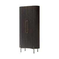 Richmond Opbergkast 'Luxor' Eiken, 190 x 90cm, kleur donkerbruin - thumbnail