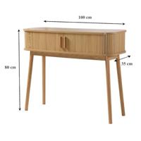 Calicosy - Consoletafel ERNEST - 100 cm - thumbnail