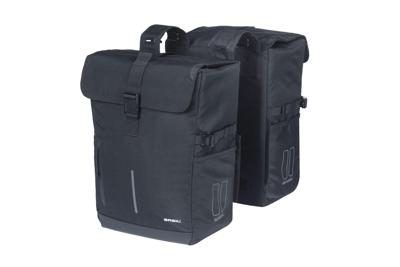 Basil Tas move dubbel zwart | 30l