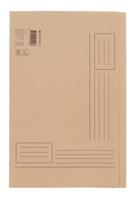 Vouwmap Quantore Folio ongelijke zijde 250gr beige - thumbnail