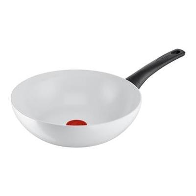 Tefal Ceramic Control Wok 28 cm Wit