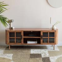 ZILT TV-meubel 'Horacio' Rubberhout, 150cm - thumbnail