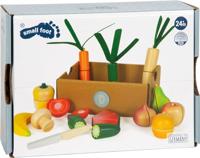 Houten Fruit- en groenteset - snijdbaar met klittenband - thumbnail