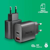 Laptop oplader NGS ERA20WBLACK 20 W Zwart - thumbnail