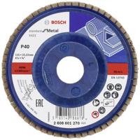 Bosch Accessories 2608601270 X431 Lamellenschijf Diameter 115 mm Boordiameter 22.33 mm Korrelgrootte (num) 40 Staal 1 stuk(s) - thumbnail